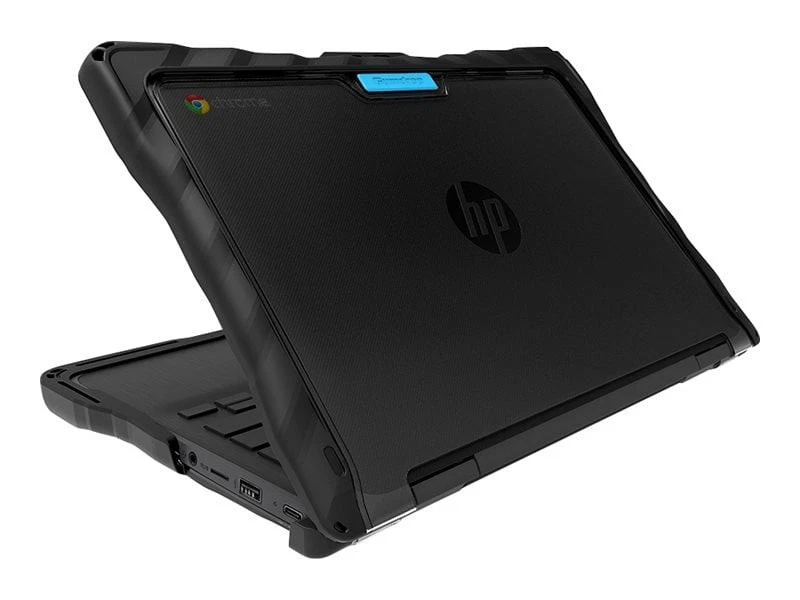 8R9A6U3 11.6 in. Maximum Screen Size Supported Rugged Shock Resistant Notebook Case for Fortis X360 11 G3 - Black & Transparent