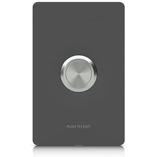 UA-BUTTON Push-To-Exit Access Button for Unifi Hubs, Black