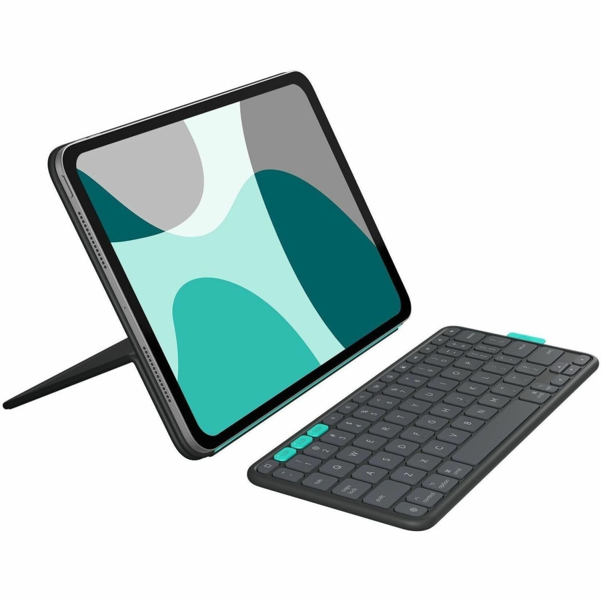 Logitech 920-013369 11 in. Keyboard Case for iPad Pro, Graphite