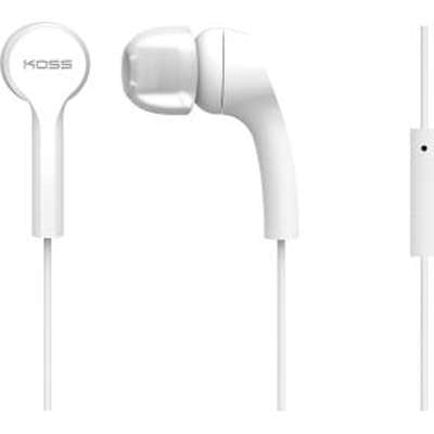 Noise Isolation In-Ear Buds with Extra Cushions - White