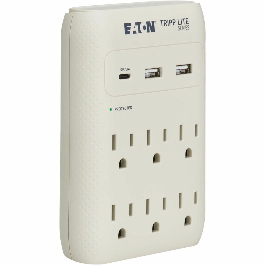 SK60C Tripp Lite Series Protect It 6-Outlet Surge Protector - 5-15R USB-C & USB-A
