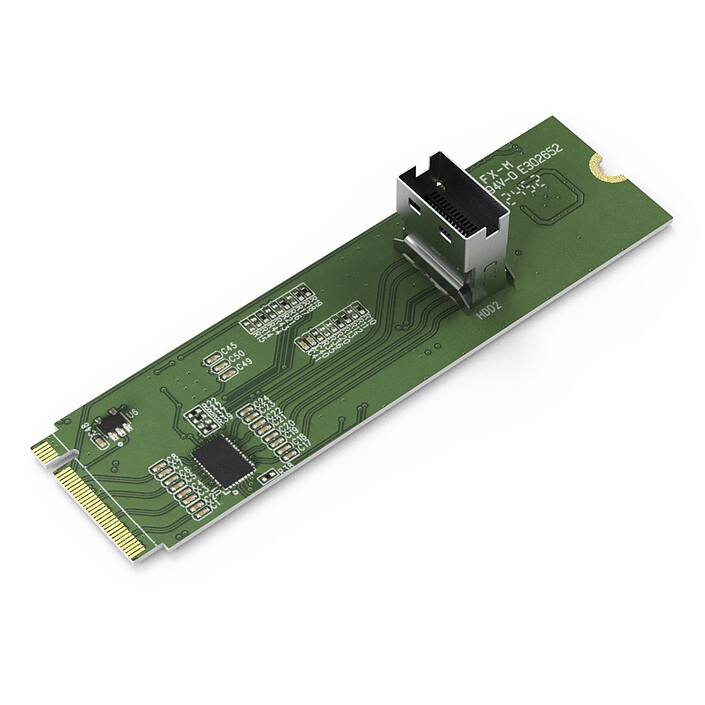 MB309A Ex-Link M.2 NVMe PCIe 4.0 x4 to Slim SAS 4i Adapter