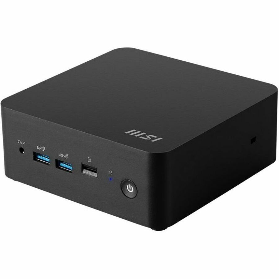 CUBINUC1M011 CUBI NUC 1M-011US Desktop Computer - Intel Core 3 100U - 8 GB - 500 GB SSD - Black - Intel Chip - Windows 11 Home - Intel UHD Graphics