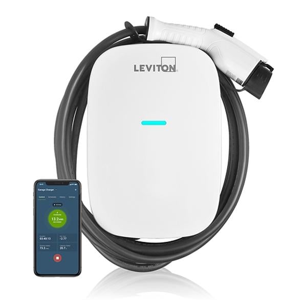 Leviton EV32W 32A Hardwired EV Charger with Wi-Fi