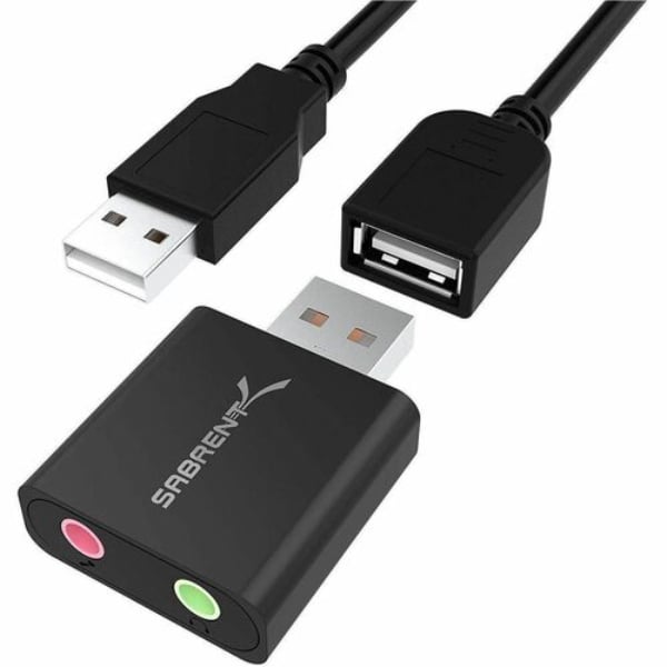AU-EMCB USB Aluminum External Stereo Sound Adapter