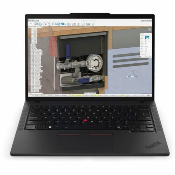 14.5 in. Think Pad P14s Gen 6 3K 120 Hz Intel Chip Core 3072 x 1920 Ultra 9 2nd Gen 285H 64 GB RAM 1 TB SSD Windows 11 Pro Laptop, Black