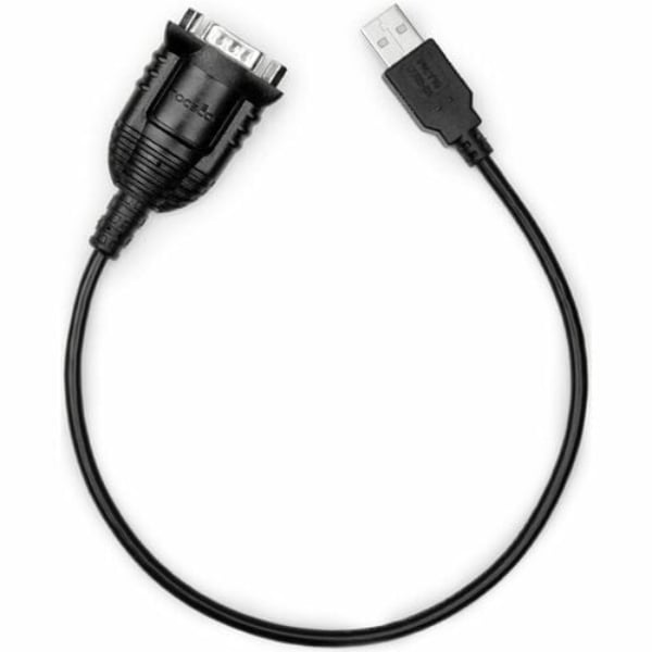 PREMIUM 1FT 0.3M USB TO SERIAL CABLE WITH FTDI AND COM PORT RETENTION, DB9 MAL