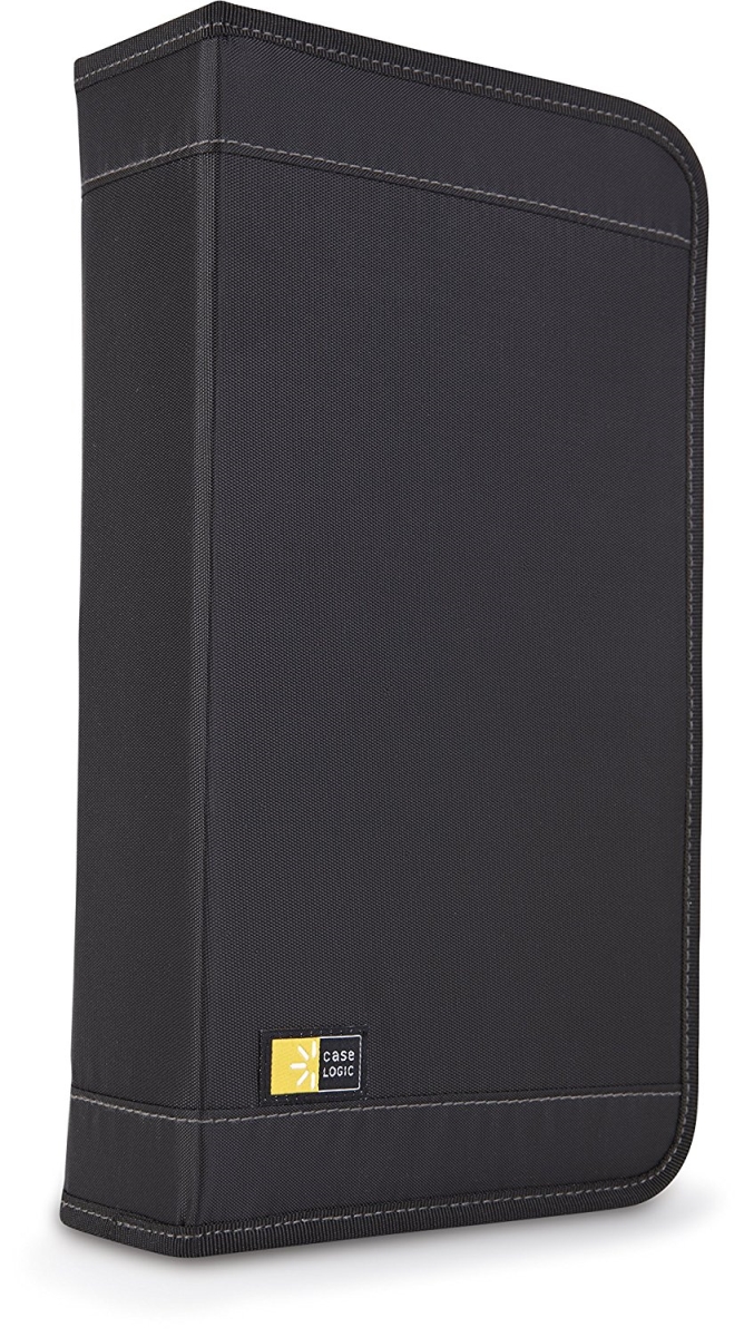Picture of Case Logic CDW-64 64 Capacity Nylon CD Wallet&#44; Black