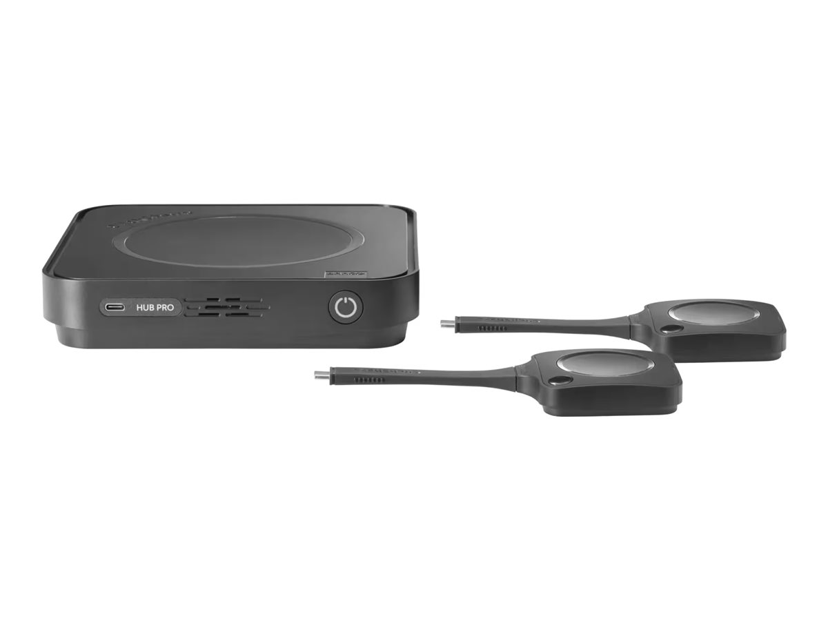 R9861710USB2 Clickshare Hub Pro Modular Video Conferencing Room System with Wireless Collaboration