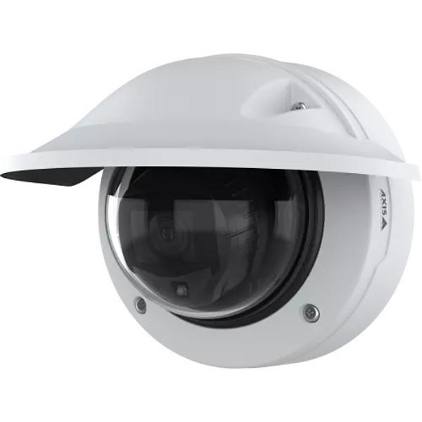 03213-001 P3277-LVE Mic P32 Series 5MP Outdoor Dome IP Camera with Audio Input, AI Analytics & OptimizedIR