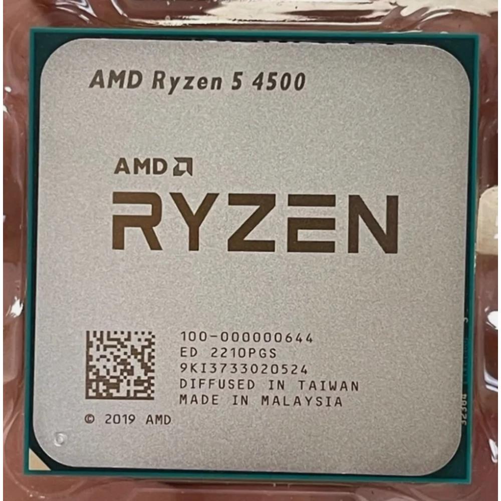 100-000000644 Ryzen 5 4500 Six-Core AM4 Zen 2 Desktop Processor