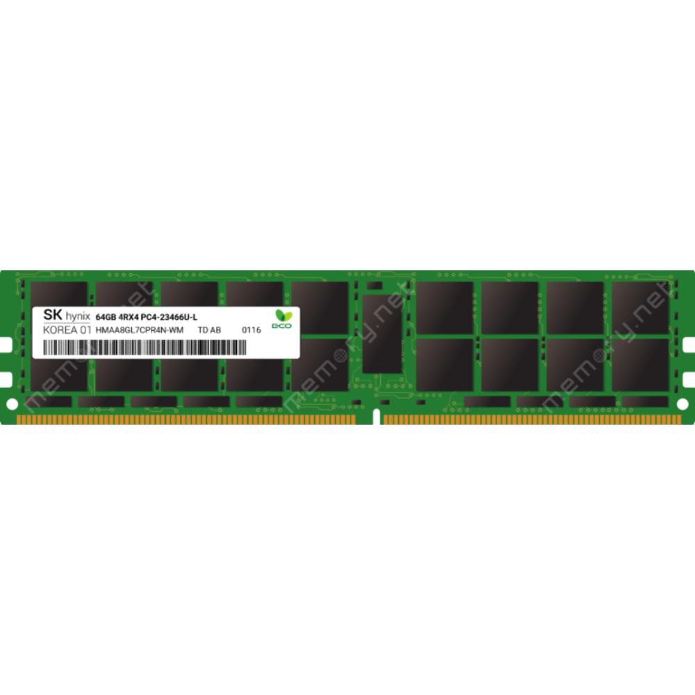HMAA8GL7CPR4N-WM Server Memory - SK 64GB DDR4-2933 LRDIMM Quad Rank x4 Module