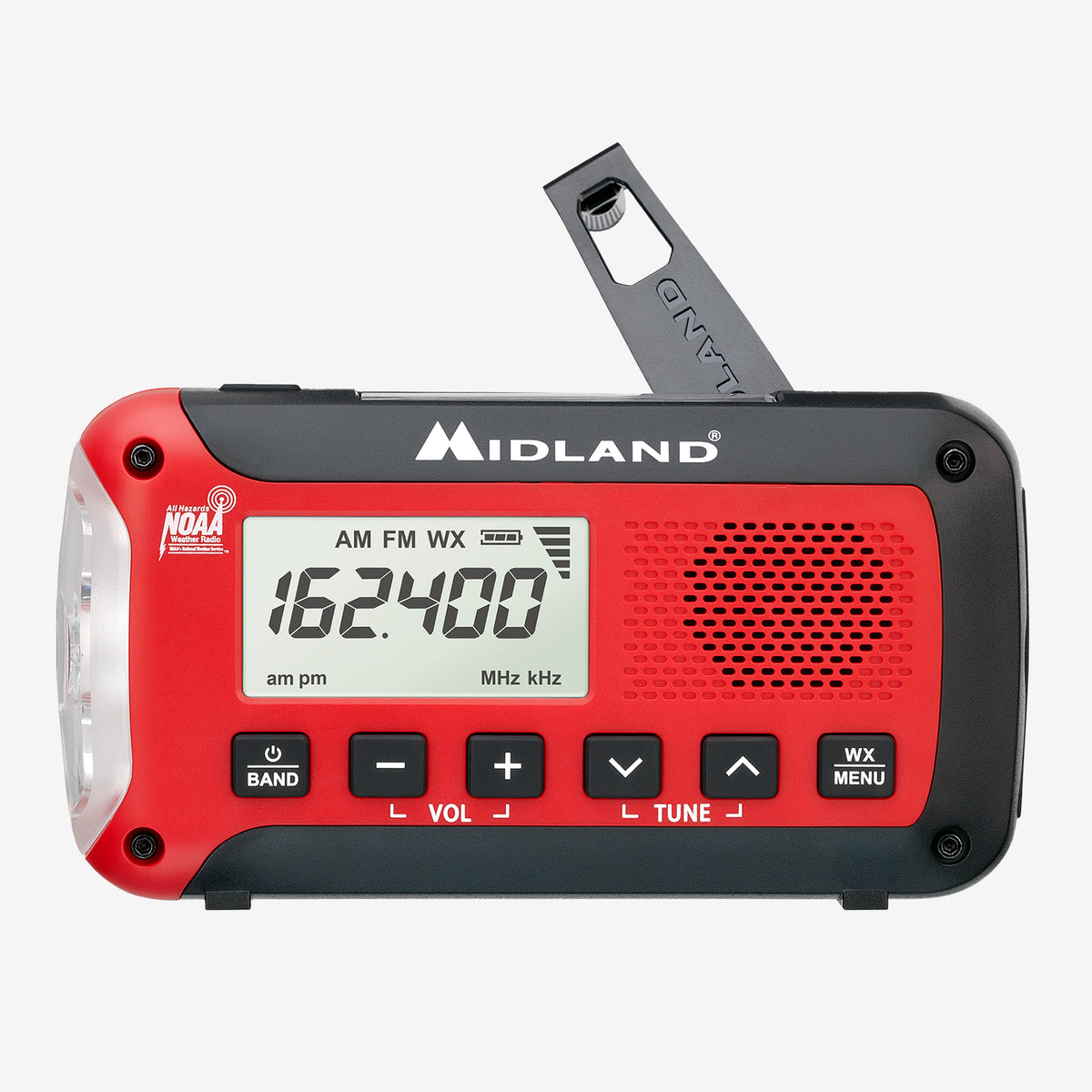 ER50 Portable Emergency Weather Alert Crank Radio