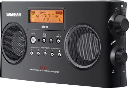 Am & Fm-Rds Digital Portable Radio, Black