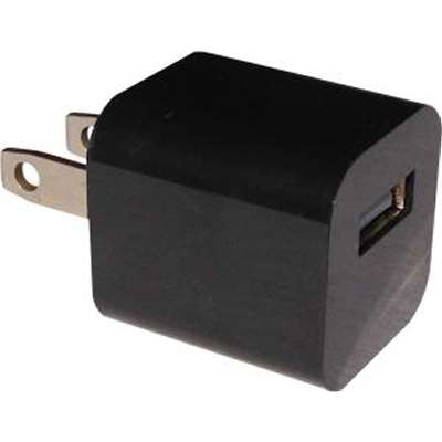 Picture of 4XEM 4XUSB1ACHARGERB 1A Wall Charger for Apple iPhone & iPod&#44; Black