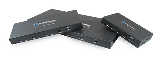 Picture of Comprehensive Cable CDA-HD14018G 1 x 4 HDMI UHD Splitter Family