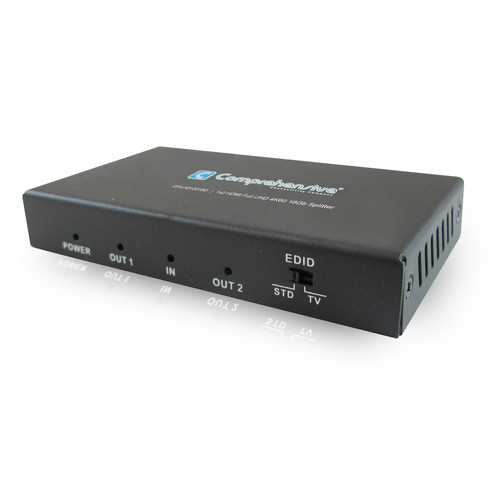 Picture of Comprehensive Cable CDA-HD12018G 1 x 2 HDMI Full Ultra-High-Definition 4K 18Gbps Comprehensive Splitter
