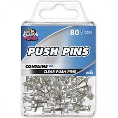 Picture of Board Dudes CYC99 Clear Push Pins