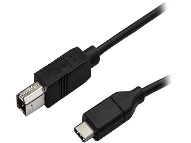 USB2CB3M 10 ft. USB C to USB B & USB 2.0 USB C Printer Cable