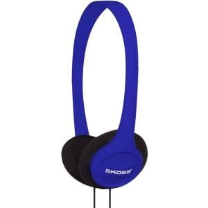 TW9553 Adjustable Headband Ear Headphone on Blue Portable