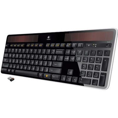 Picture of Logitech GE4556 K750 Wireless Solar Keyboard, Black