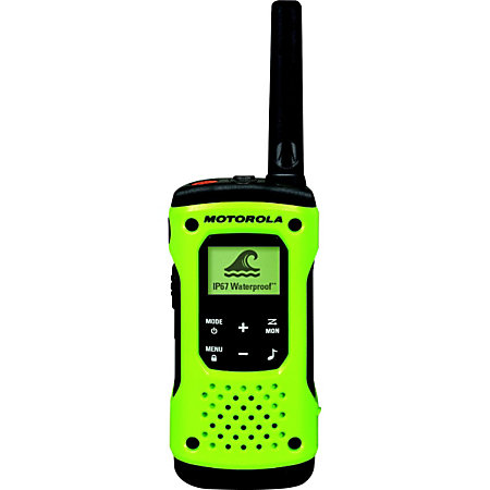 Picture of Motorola 1Y6918 Talkabout T600 H2O Two-Way Radio 35 Mile Range&#44; Green - Pack of 2