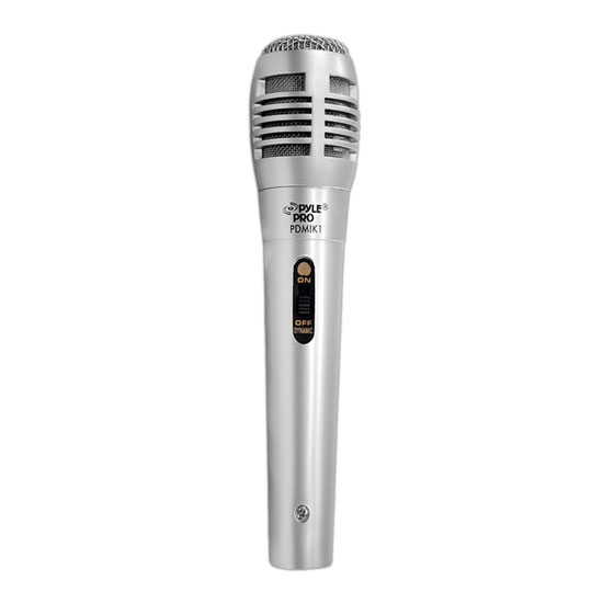 Pyle USA KV9597 Dynamic Microphone, Professional Moving Coil Handheld Mic with 6.5 ft. XLR Cable