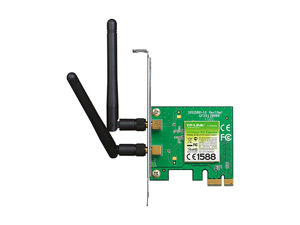 Picture of TP Link ND8701 300 Mbps WLAN PCI Express Adapter with N 2Detachable Antennas