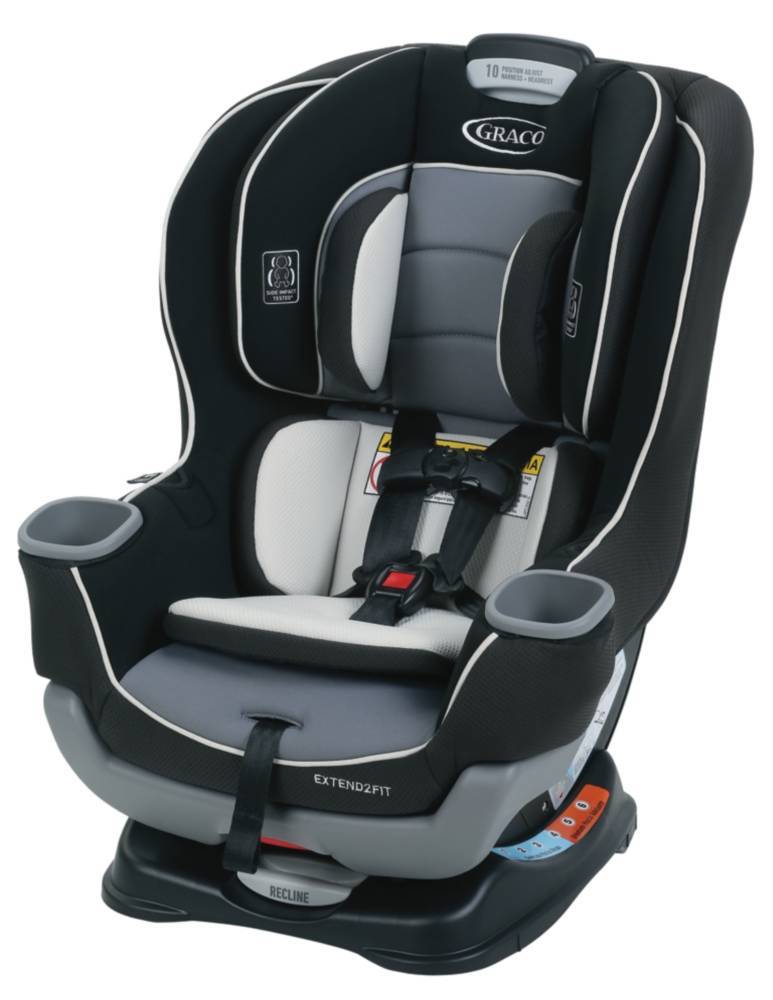 1Y7713 Extend 2 Fit Convertible Car Seat - Gotham -  Graco Baby Products, 1963212