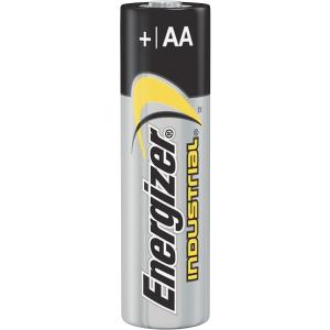 V46413 Industrial Alkaline AA Battery, Black - Pack of 2