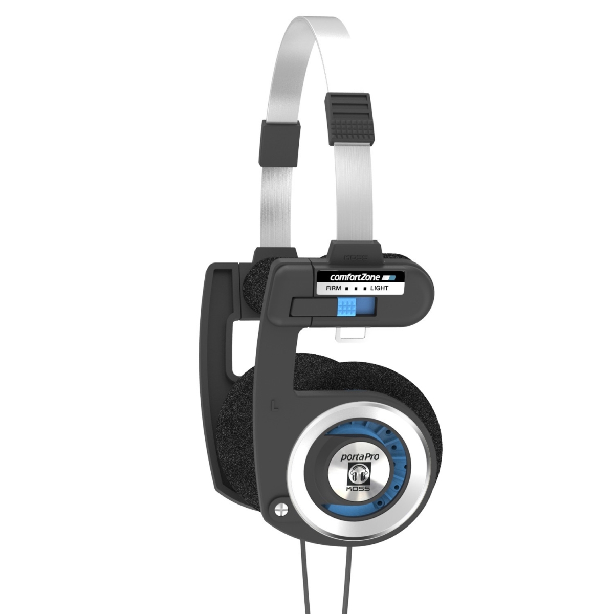 TW9555 Adjustable Headband Violet Portable On-Ear Headphone