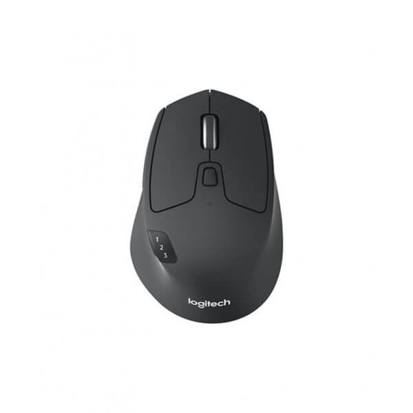 Picture of Logitech 4T7943 M720 Triathlon Multi-device Wireless Mouse, Black