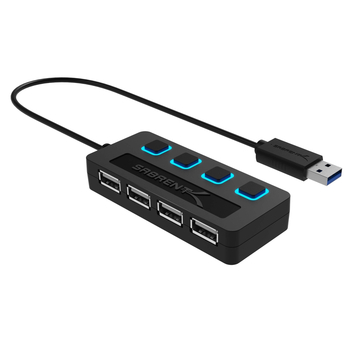 Picture of Sabrent RC3361 4-PORT USB 2.0 HUB with Power Switches