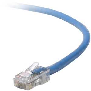 Picture of Belkin 051263 5 ft. Cat5e Blue Patch Cord Cable Rohs