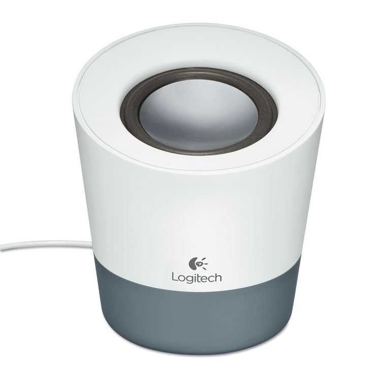 Logitech RY7369 10W Z50 Multimedia Mini Speaker, Gray