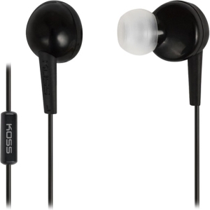 XR5270 Black Earbud with Microphone Enhanced Driver & 3 Cushion