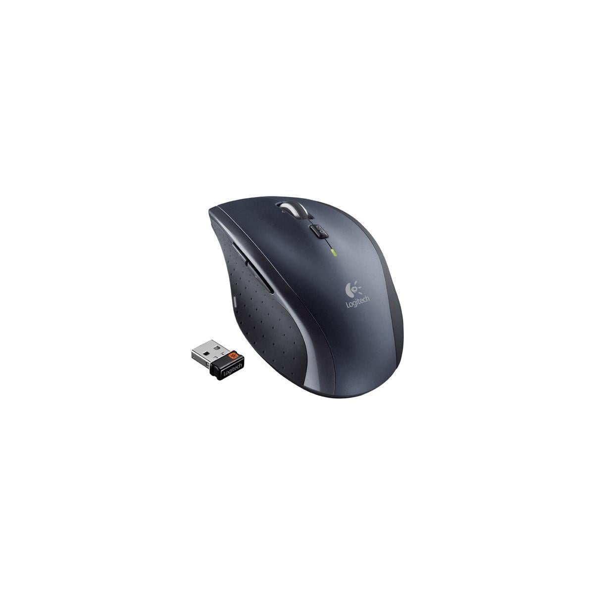 Logitech CT7488 M705 Marathon Wireless Laser Mouse, Silver