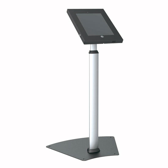 1Y6378 Tamper-Proof Anti-Theft iPad Kiosk Safe Security Public Floor Stand