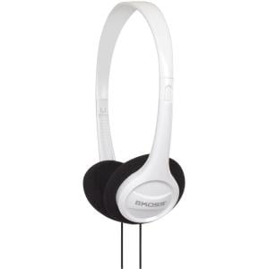 RC2891 4 ft. Adjustable On-Ear Stereophone Headband Cord, White