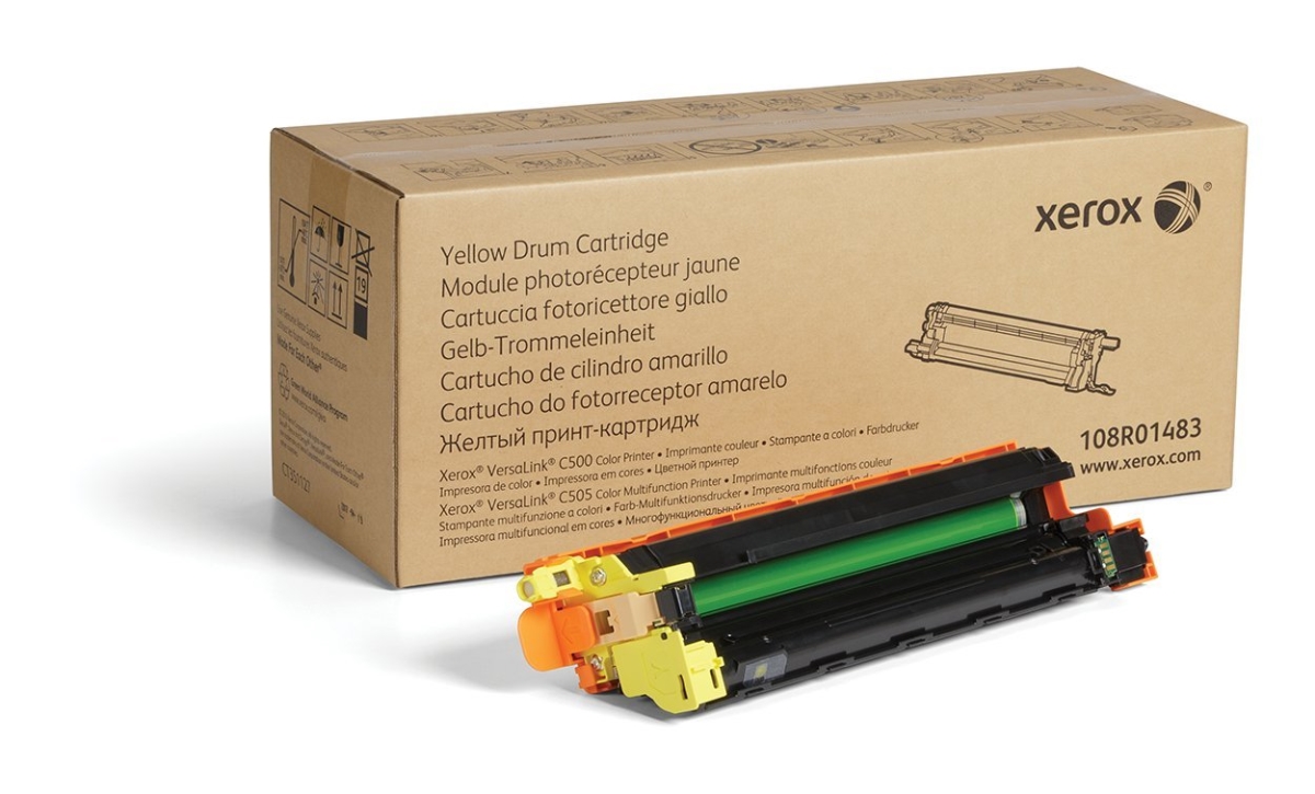 Picture of Xerox Supplies 108R01483 Genuine Yellow Drum Cartridge For Versalink Toner