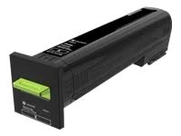Picture of Lexmark 74C0HKG High Yield Toner Cartridge Return Program Taa - Black
