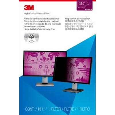 Picture of 3M HC220W1B High Clarity Filter for 22 in. Widescreen 16 - 10 Monitor