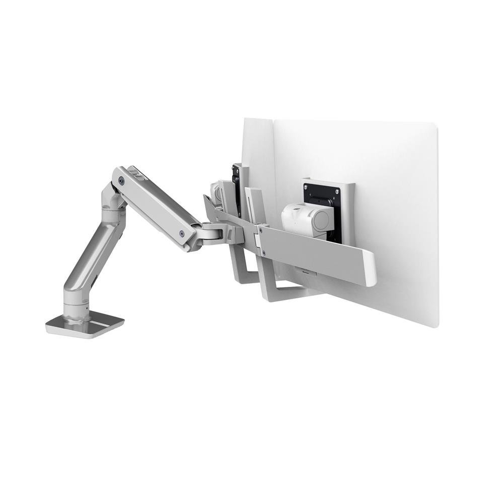 Picture of Ergotron 45-476-026 Desk Mount Dual Monitor Arm in Polished Aluminum For Monitors