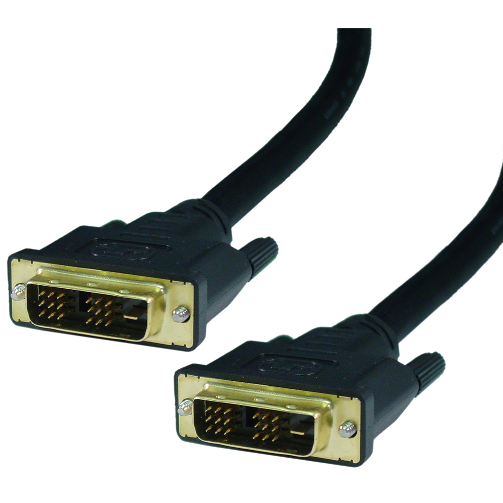 Picture of 4XEM 4XDVISMM10FT 10FT DVI-D Single Link M-M Digital Video Cable
