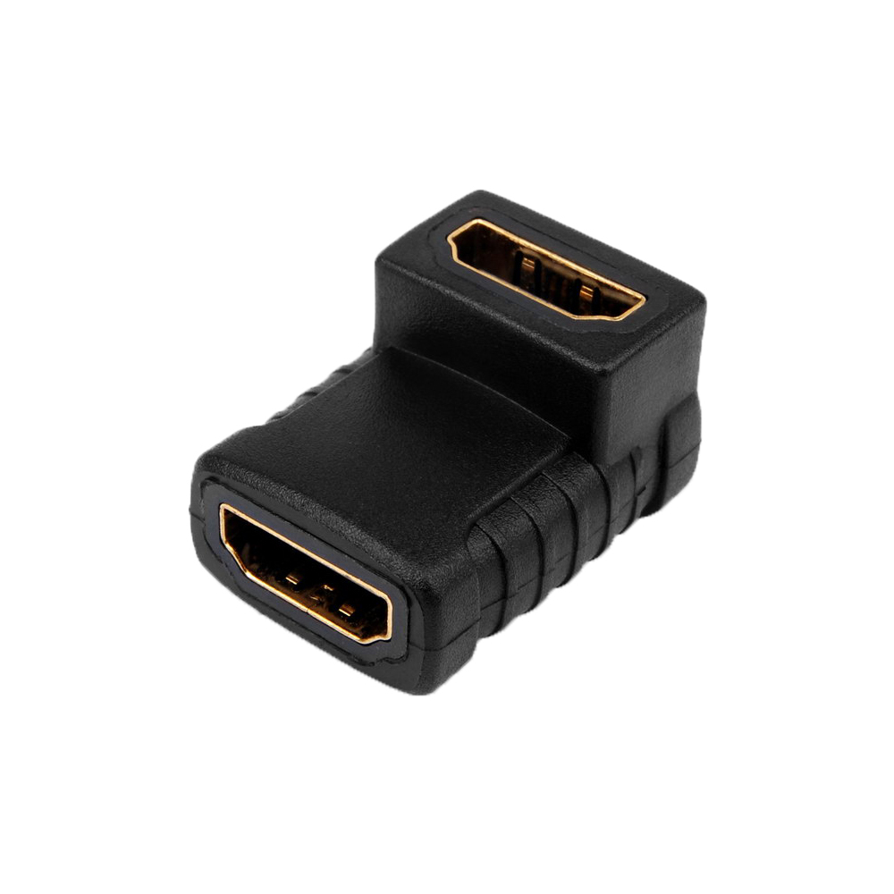 Picture of 4XEM 4XHDMIFF90 90 Degree HDMI A Female To HDMI A Female Adapter