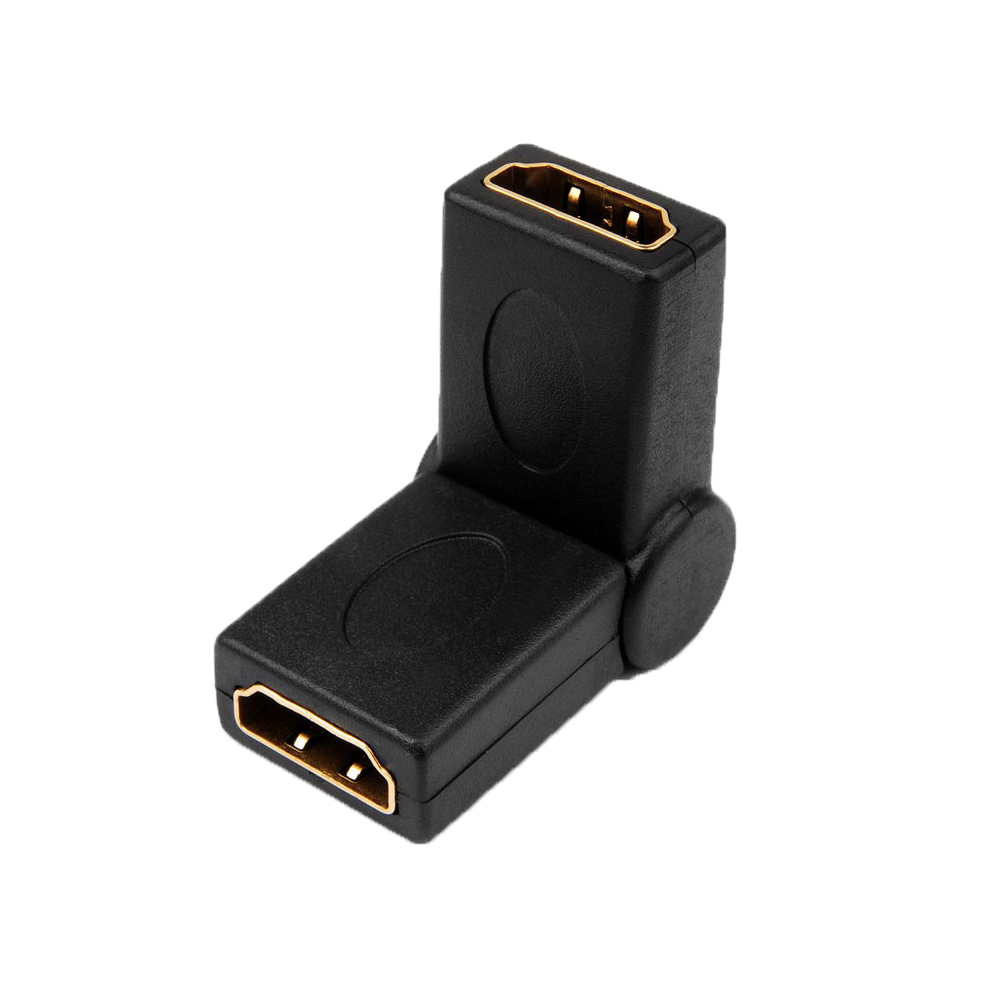 Picture of 4XEM 4XHDMIFFSWIVEL 90 Degree Swivel HDMI A Female To HDMI A Female Adapter