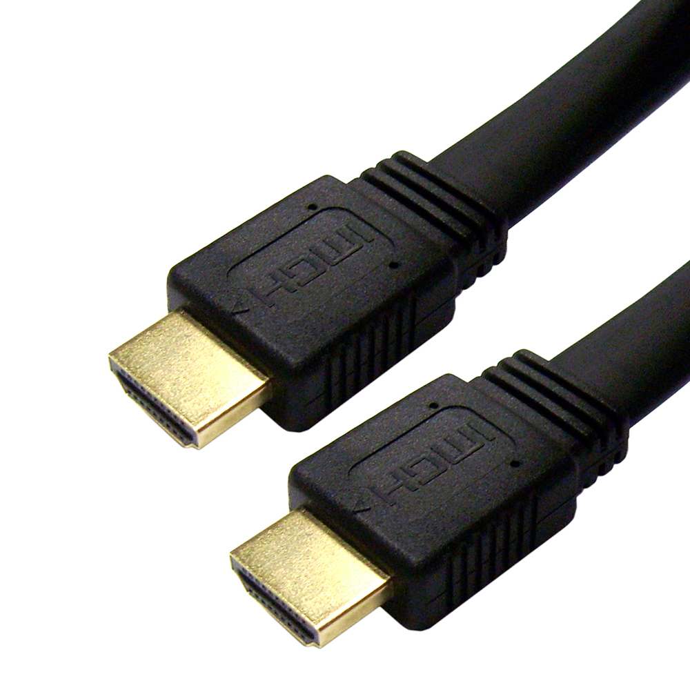 Picture of 4XEM 4XHDMIFLAT15FT 15FT Flat HDMI M-M Cable