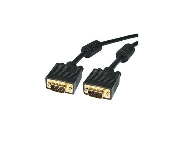 Picture of 4XEM 4XVGAMMHQ100 100FT High Quality Dual Ferrite M-M VGA Cable