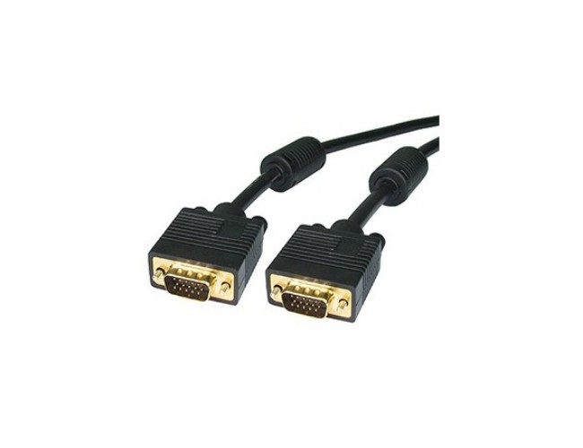 Picture of 4XEM 4XVGAMMHQ3 3FT High Quality Dual Ferrite M-M VGA Cable