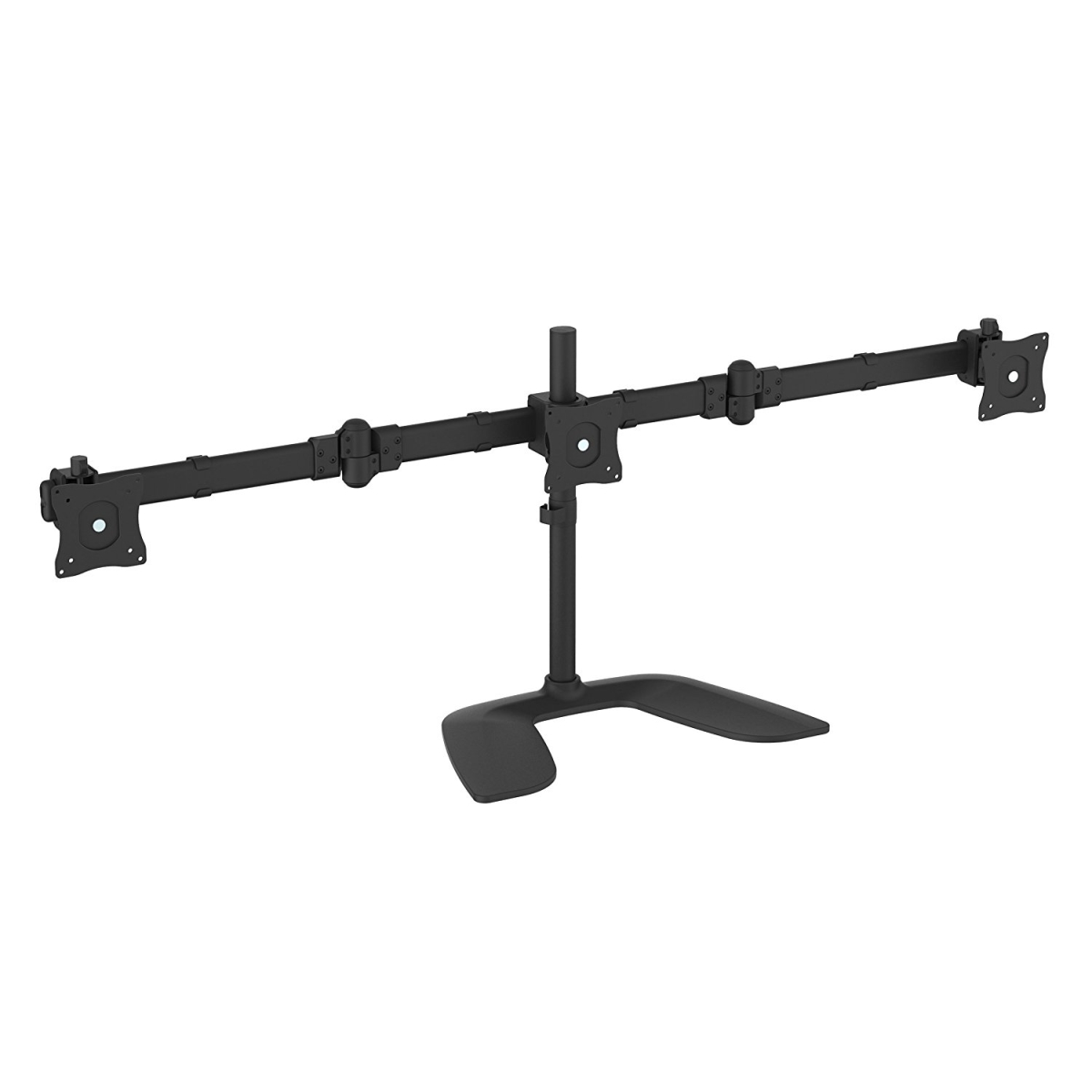 Triple Monitor Stand - Articulating - Steel